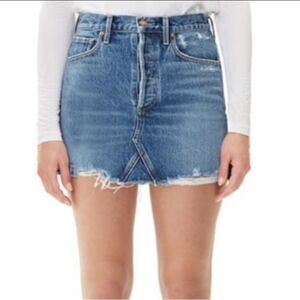 NWOT Agolde Quinn Jean Skirt Size 25 in Swapmeet